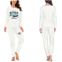 Thumbnail for Beriev Be-200ES - Women Pajamas - Original Chest + Name - White