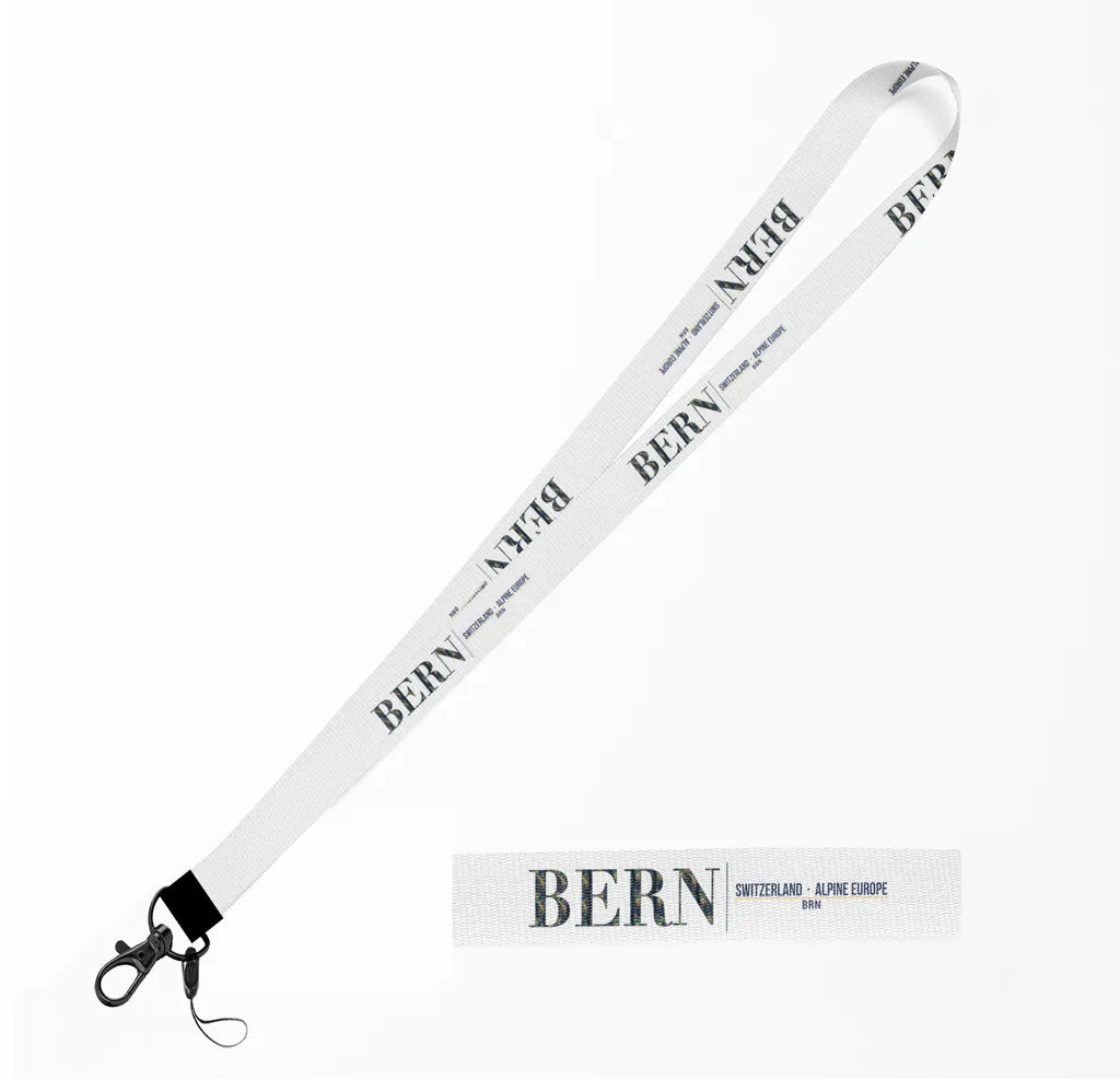 Bern City Series lanyard - white