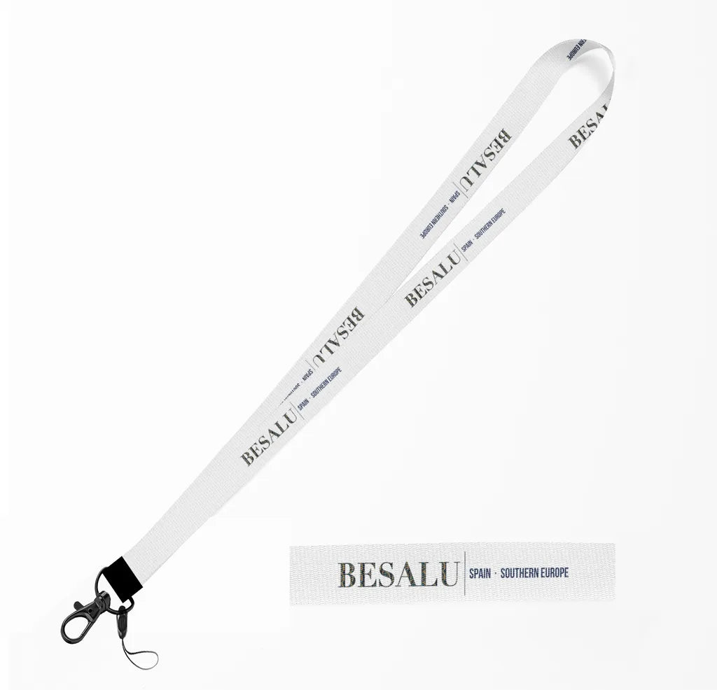 Besalu City Series lanyard - white