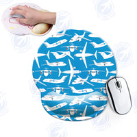 Thumbnail for Big Airplanes Designed Ergonomic Mouse Pads