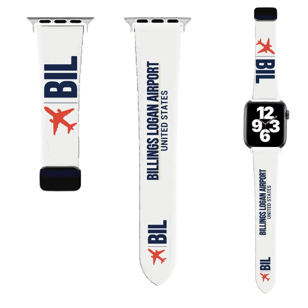 WBV6 | Billings Logan International Airport BIL | White (Magnetic Band)