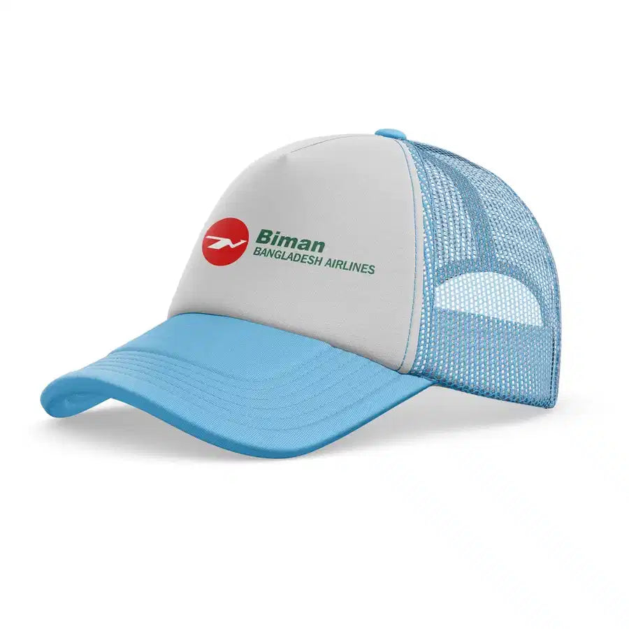 Biman Bangladesh trucker cap - light blue