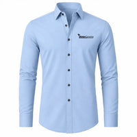 Thumbnail for Binter Canarias Airlines Long Sleeve Shirt - Light Blue