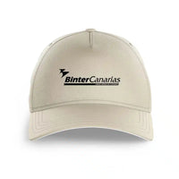Thumbnail for Binter Canarias Airlines printed hat - beige