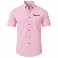 Thumbnail for Binter Canarias Airlines Short Sleeve Shirt - Pink
