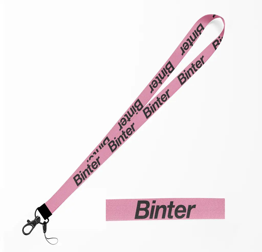 Binter Canarias Airlines lanyard - pink