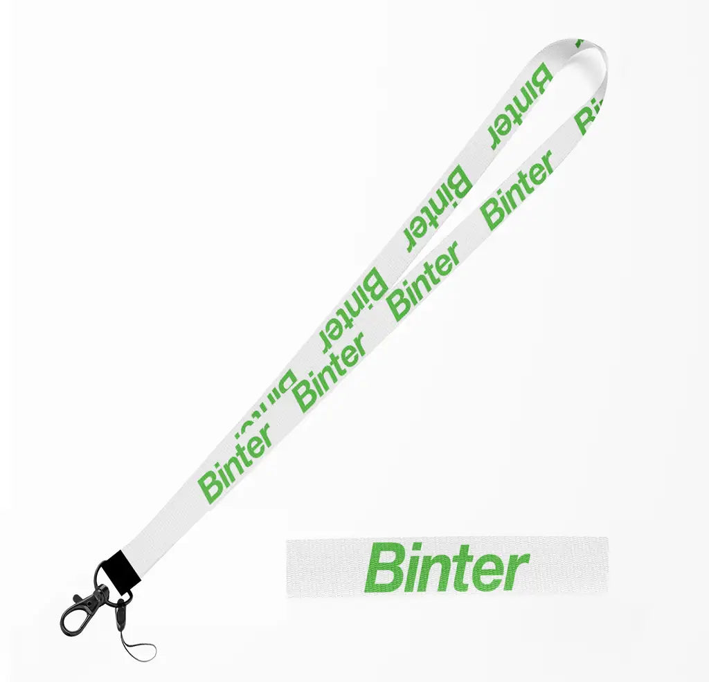 Binter Canarias Airlines lanyard - white
