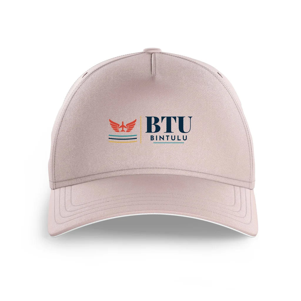 Bintulu Airport (BTU) printed hat - pink