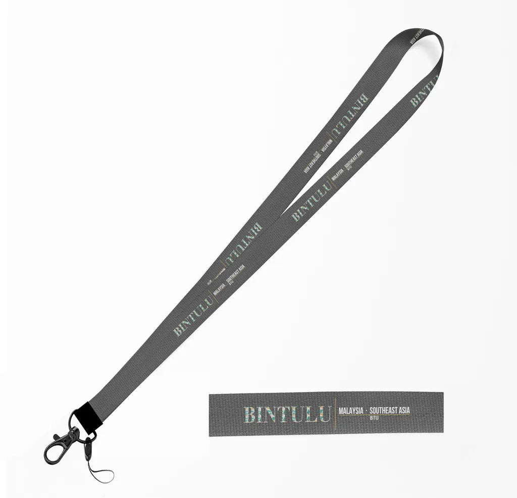 Bintulu City Series lanyard - gray