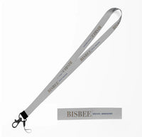 Thumbnail for Bisbee City Series lanyard - light gray