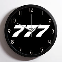 Thumbnail for 777 Flat Text Designed Wall Clocks