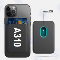 Thumbnail for A310 Text iPhone Cases Magnetic Card Wallet