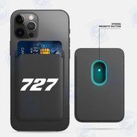 Thumbnail for 727 Flat Text iPhone Cases Magnetic Card Wallet