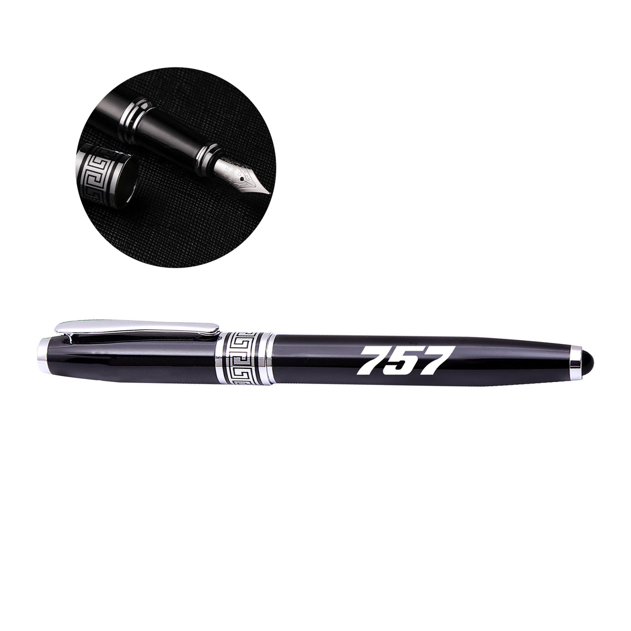 757 Flat Text Designed Pens