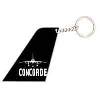 Thumbnail for Concorde & Plane Designed Tail Key Chains