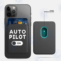 Thumbnail for Auto Pilot ON iPhone Cases Magnetic Card Wallet