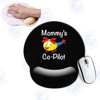 Thumbnail for Mommy's Co-Pilot (Helicopter) Designed Ergonomic Mouse Pads