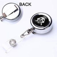 Thumbnail for Skeleton Pilot Designed Retractable ID Card Badge