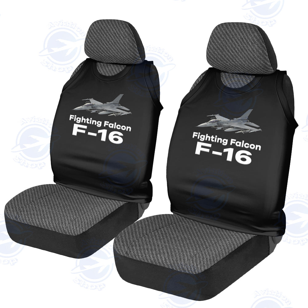 The Fighting Falcon F16 Designed Car Seat Covers