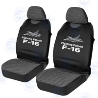 Thumbnail for The Fighting Falcon F16 Designed Car Seat Covers