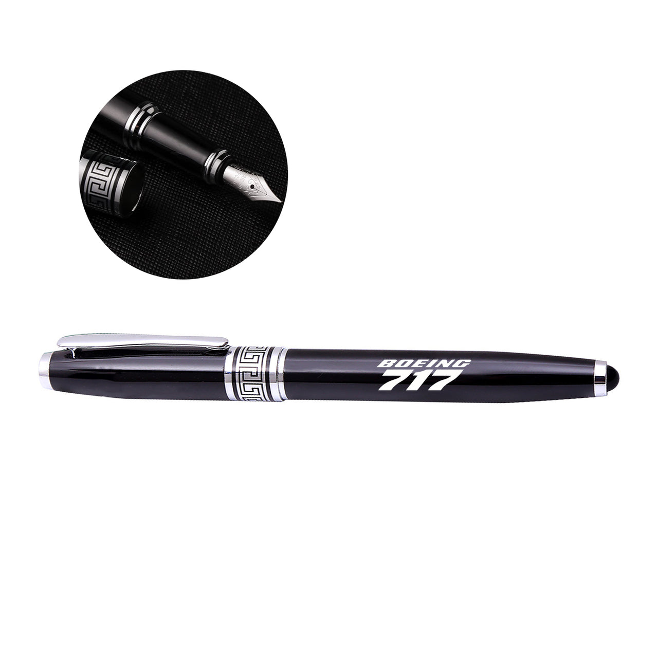 Boeing 717 & Text Designed Pens