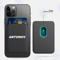 Thumbnail for Antonov & Text iPhone Cases Magnetic Card Wallet