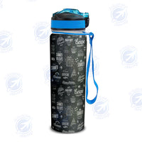 Thumbnail for Black & White Super Travel Icons Designed Sports Kettles