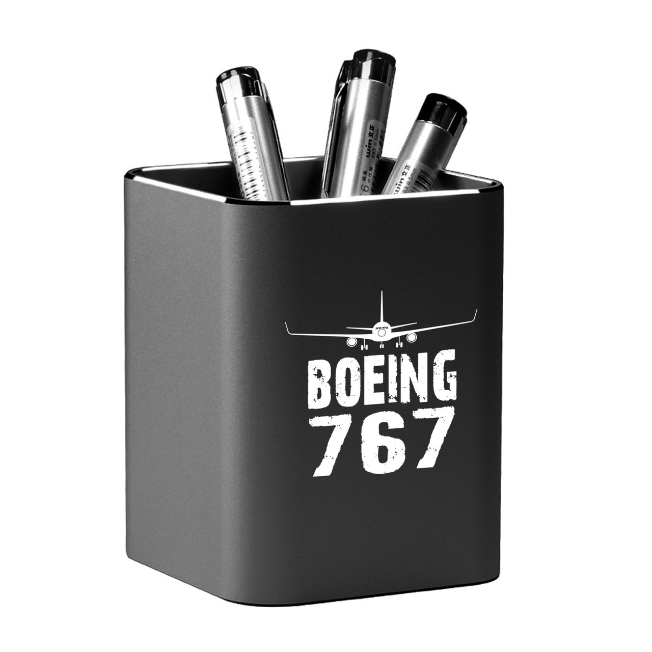 Boeing 767 & Plane Designed Aluminium Alloy Pen Holders