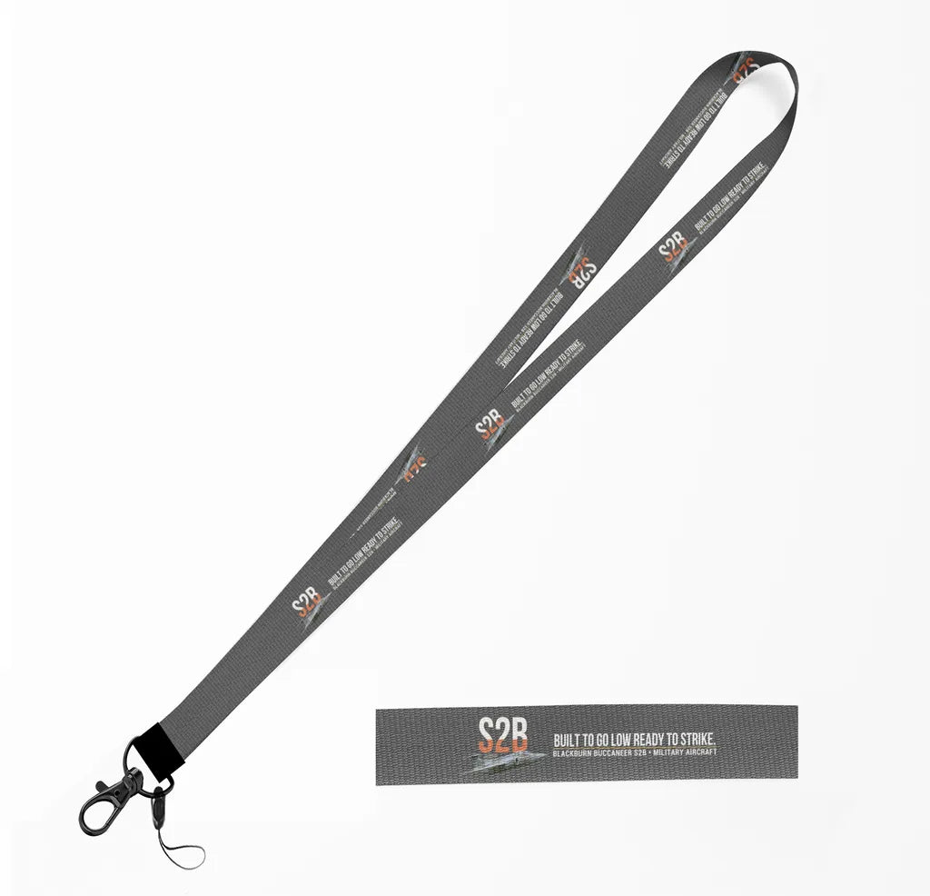 Blackburn Buccaneer S2B lanyard - gray