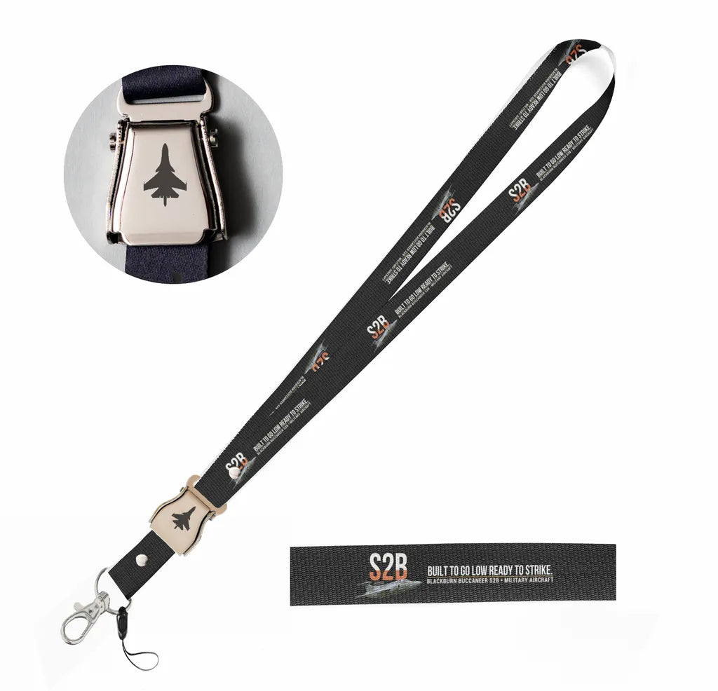 Blackburn Buccaneer S2B seat belt lanyard - black