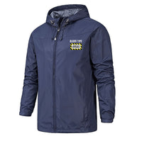Thumbnail for Blood Type AVGAS Designed Rain Jackets & Windbreakers