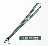 Thumbnail for Blood Type AVGAS lanyard - dark green