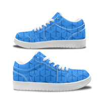 Thumbnail for Blue Seamless Airplanes Designed Fashion Low Top Sneakers & Shoes