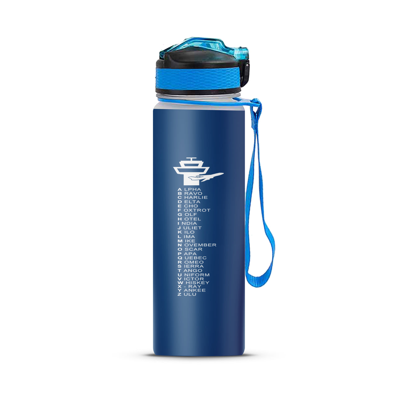 Aviation Alphabet Designed Sports Kettles