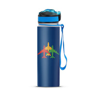 Thumbnail for Colourful 3 Airplanes Designed Sports Kettles