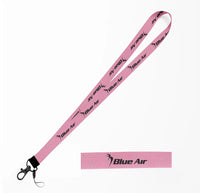 Thumbnail for Blue Air lanyard - pink
