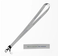 Thumbnail for Blue Lagoon City Series lanyard - light gray