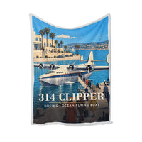 Thumbnail for Boeing 314 Clipper - 3D - Blanket - Full Print