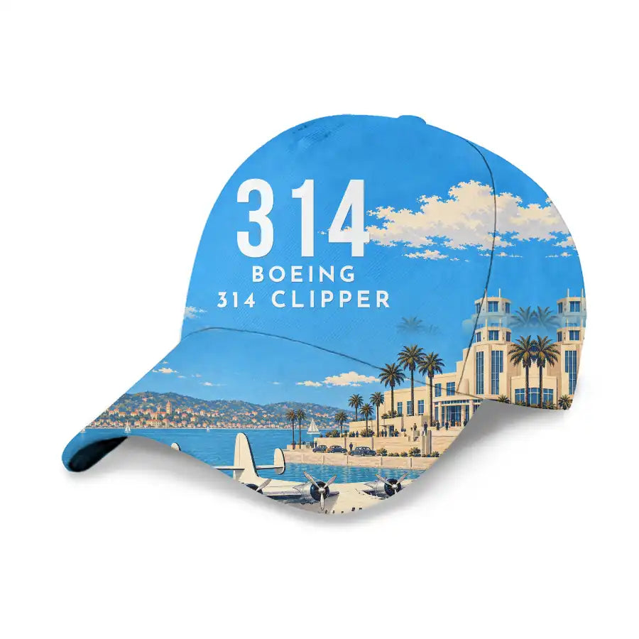 Boeing 314 Clipper 3D All-Over Print Clothing - Cap - 3D