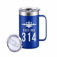 Thumbnail for Boeing 314 Clipper - Beverage Mug - Heritage - Blue