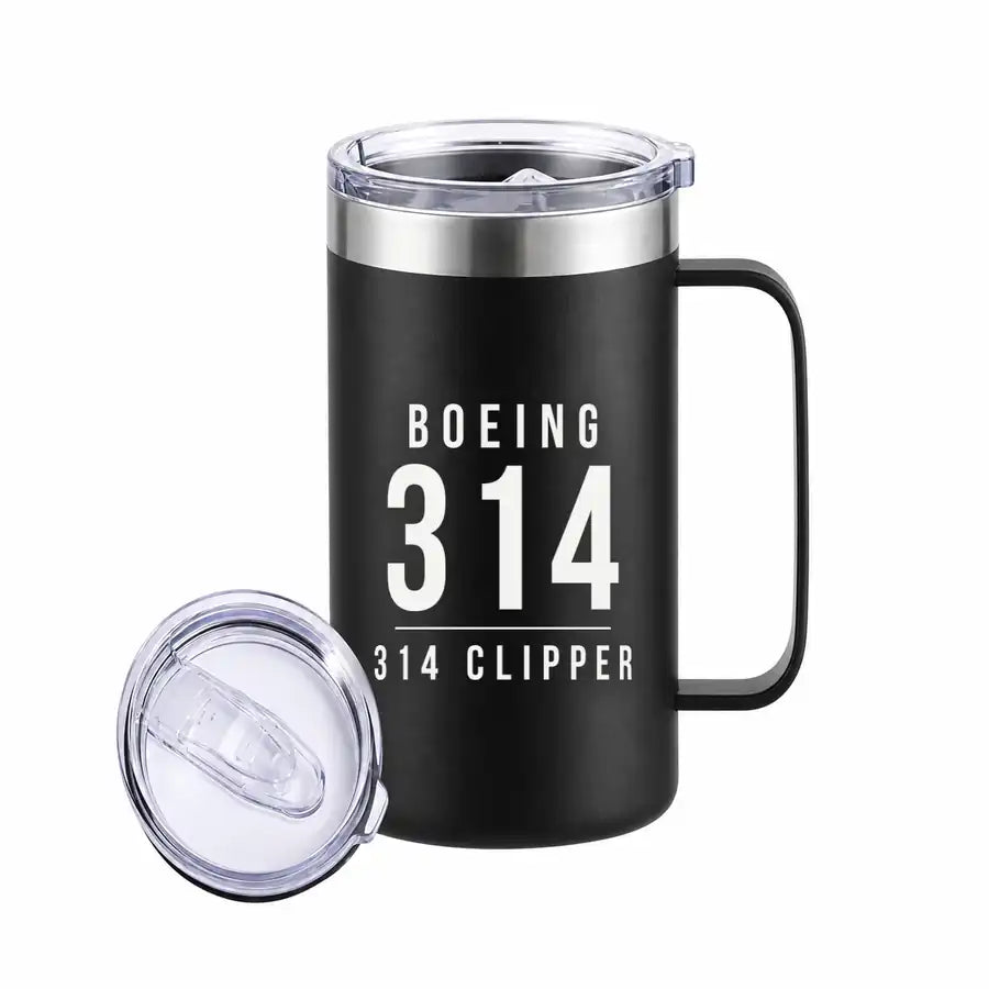 Boeing 314 Clipper - Beverage Mug - Tag - Black