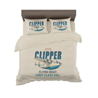 Thumbnail for Boeing 314 Clipper - Cartoon - Bedding Set - Beige