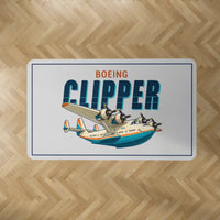 Thumbnail for Boeing 314 Clipper - Cartoon - Rectangle Carpet - Light Gray
