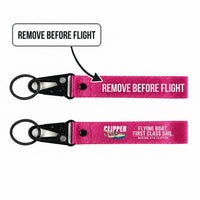 Thumbnail for Boeing 314 Clipper Hawk-Shaped Key Chains - Pink - Cartoon - Remove Before Flight