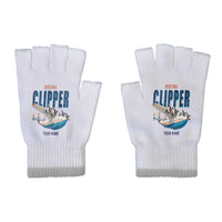 Thumbnail for Boeing 314 Clipper - Gloves - Cut - Cartoon + Name - Light Gray