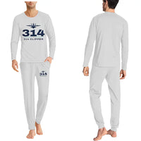 Thumbnail for Boeing 314 Clipper - Men Pajamas - Heritage Chest - Light Gray