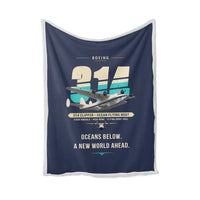 Thumbnail for Boeing 314 Clipper - Original - Blanket - Navy Blue