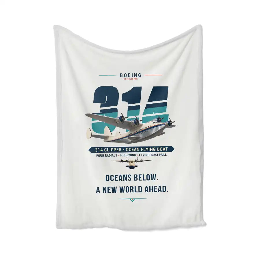 Boeing 314 Clipper - Original - Blanket - White