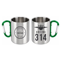 Thumbnail for Boeing 314 Clipper - Outdoors Mug - Heritage + Name - Green