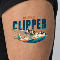 Thumbnail for Boeing 314 Clipper - Tattoo - Cartoon - Man